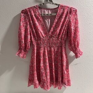 Floral Pink Dress